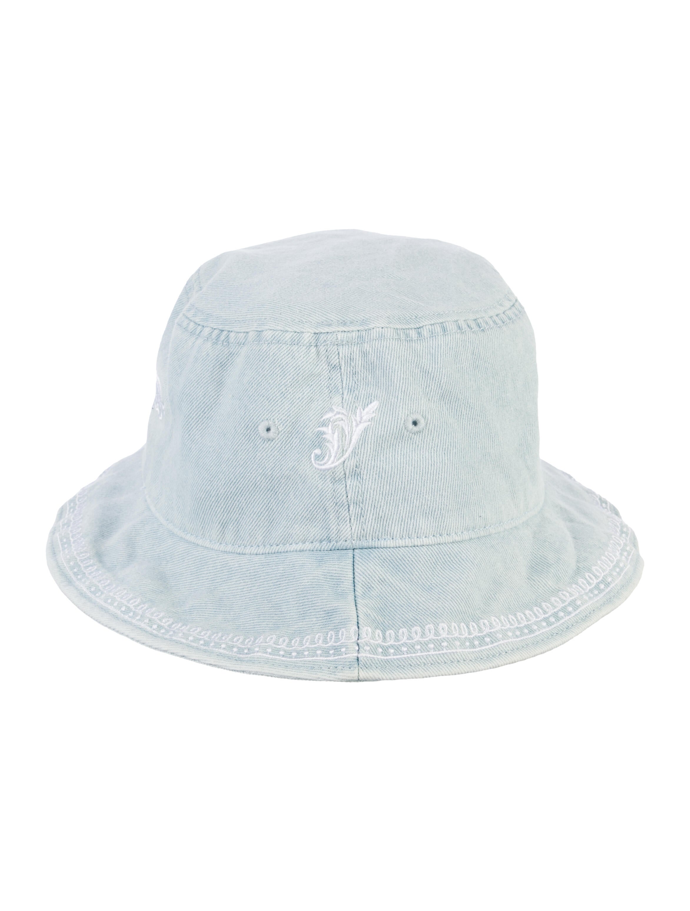 KITH Denim Embroidered Bucket Hat