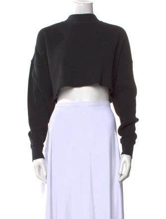 KITH Mock Neck Long Sleeve Crop Top
