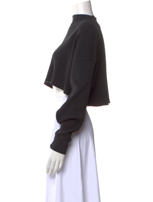 KITH Mock Neck Long Sleeve Crop Top