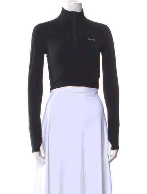 KITH Mock Neck Long Sleeve Crop Top