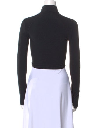 KITH Mock Neck Long Sleeve Crop Top
