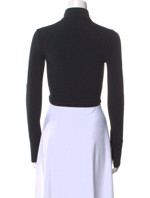 KITH Mock Neck Long Sleeve Crop Top