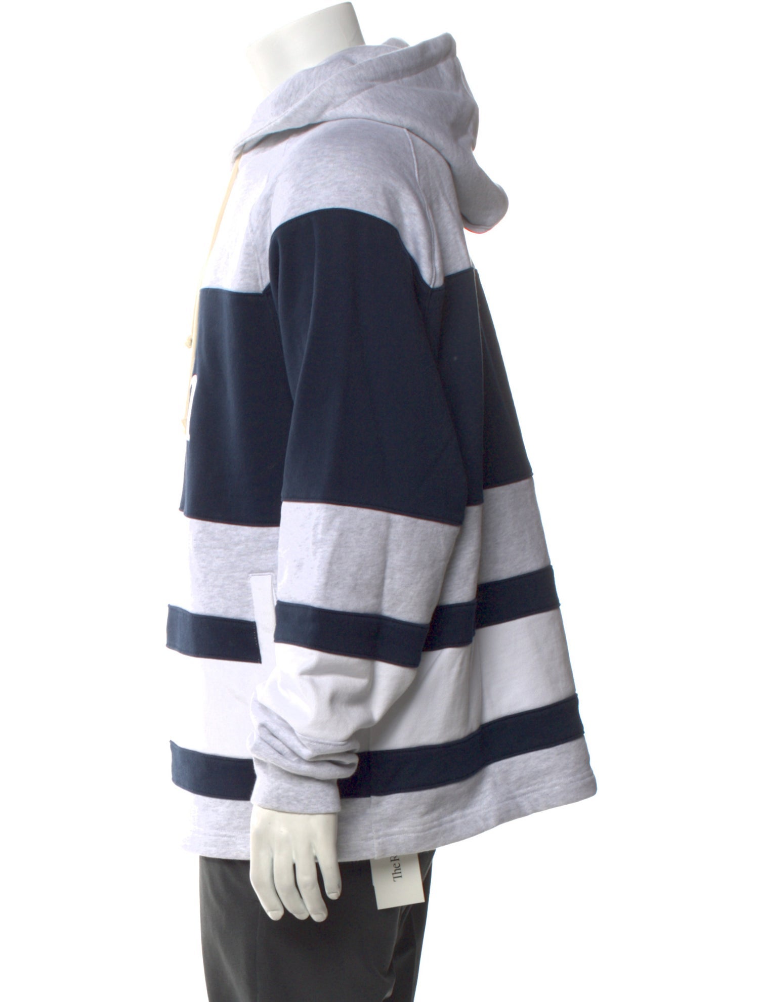 KITH Striped Crew Neck Hoodie