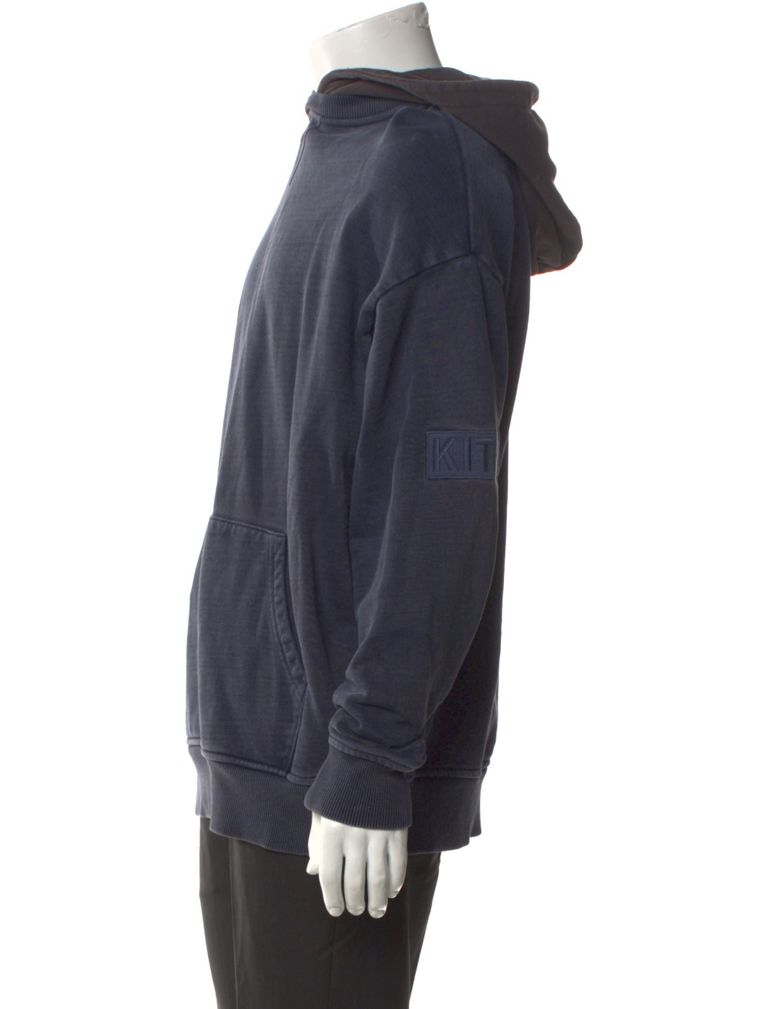 KITH Mock Neck Long Sleeve Hoodie