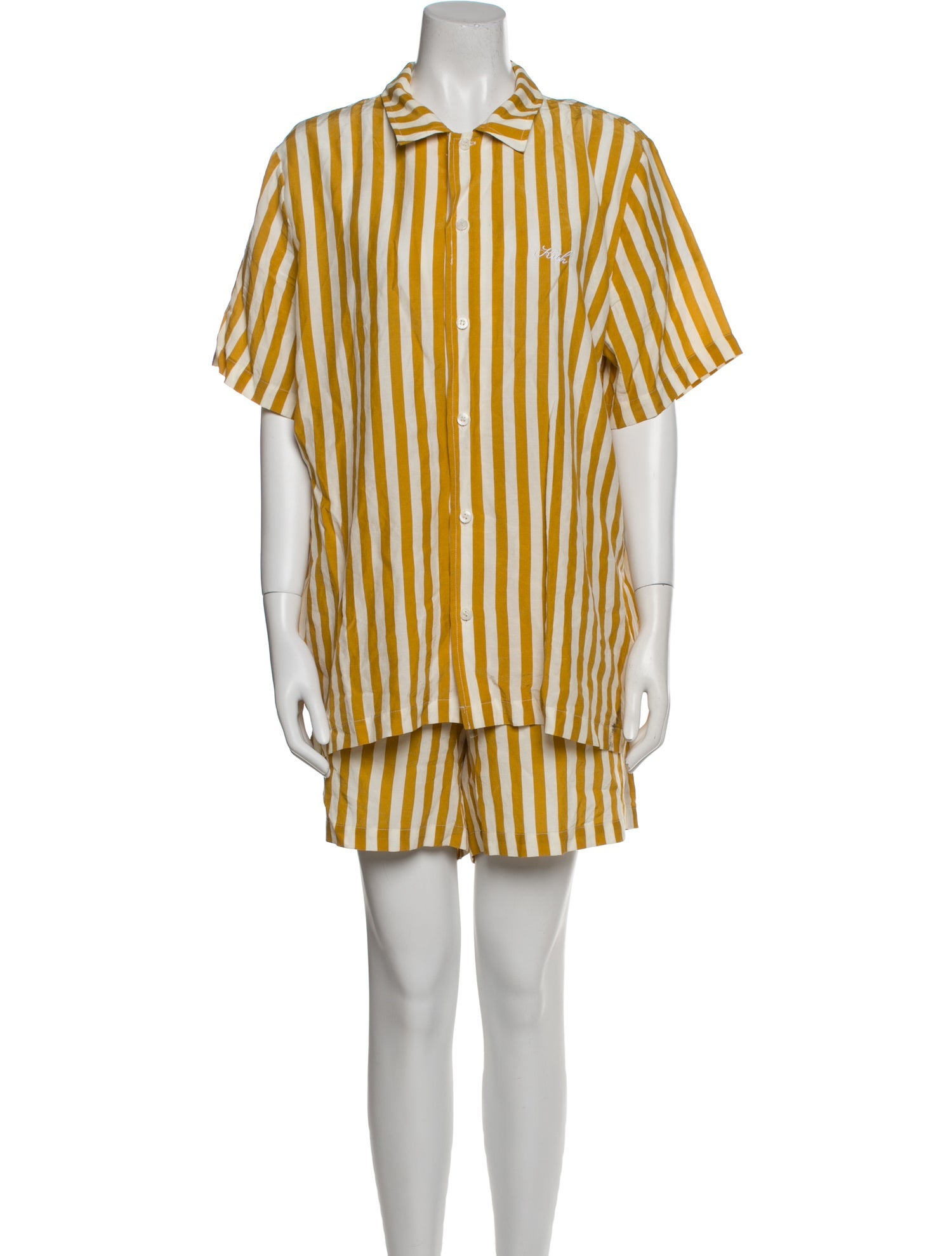 KITH Striped Short Set