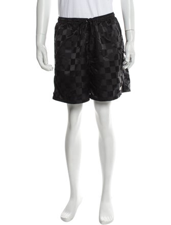 KITH Plaid Print Jogger Shorts