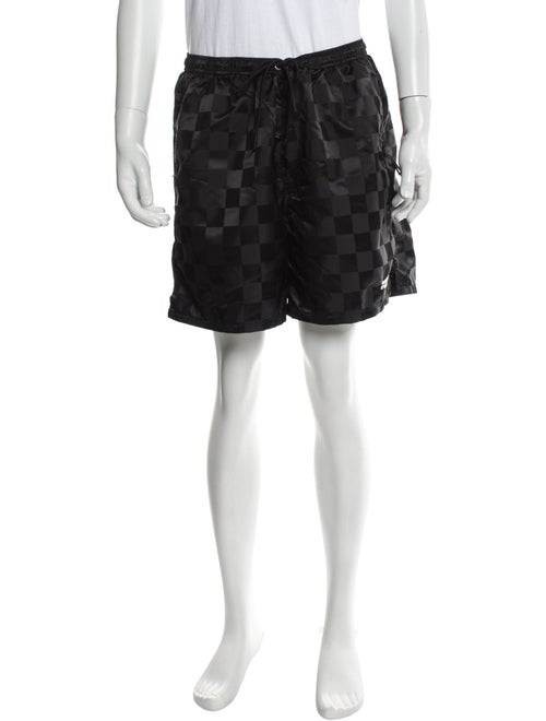 KITH Plaid Print Jogger Shorts