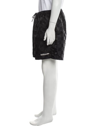 KITH Plaid Print Jogger Shorts