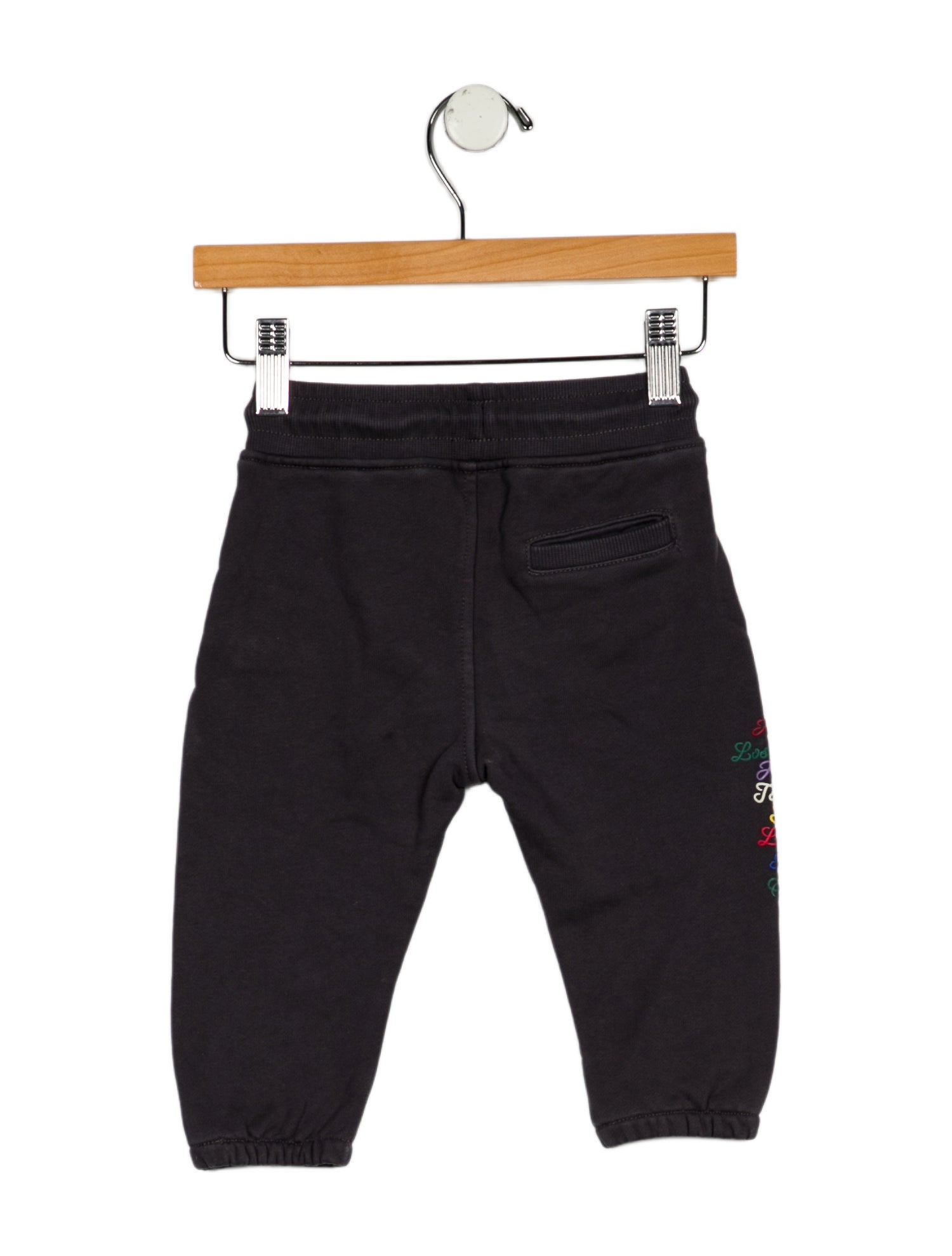 KITH infant boys' grey multicolored pants