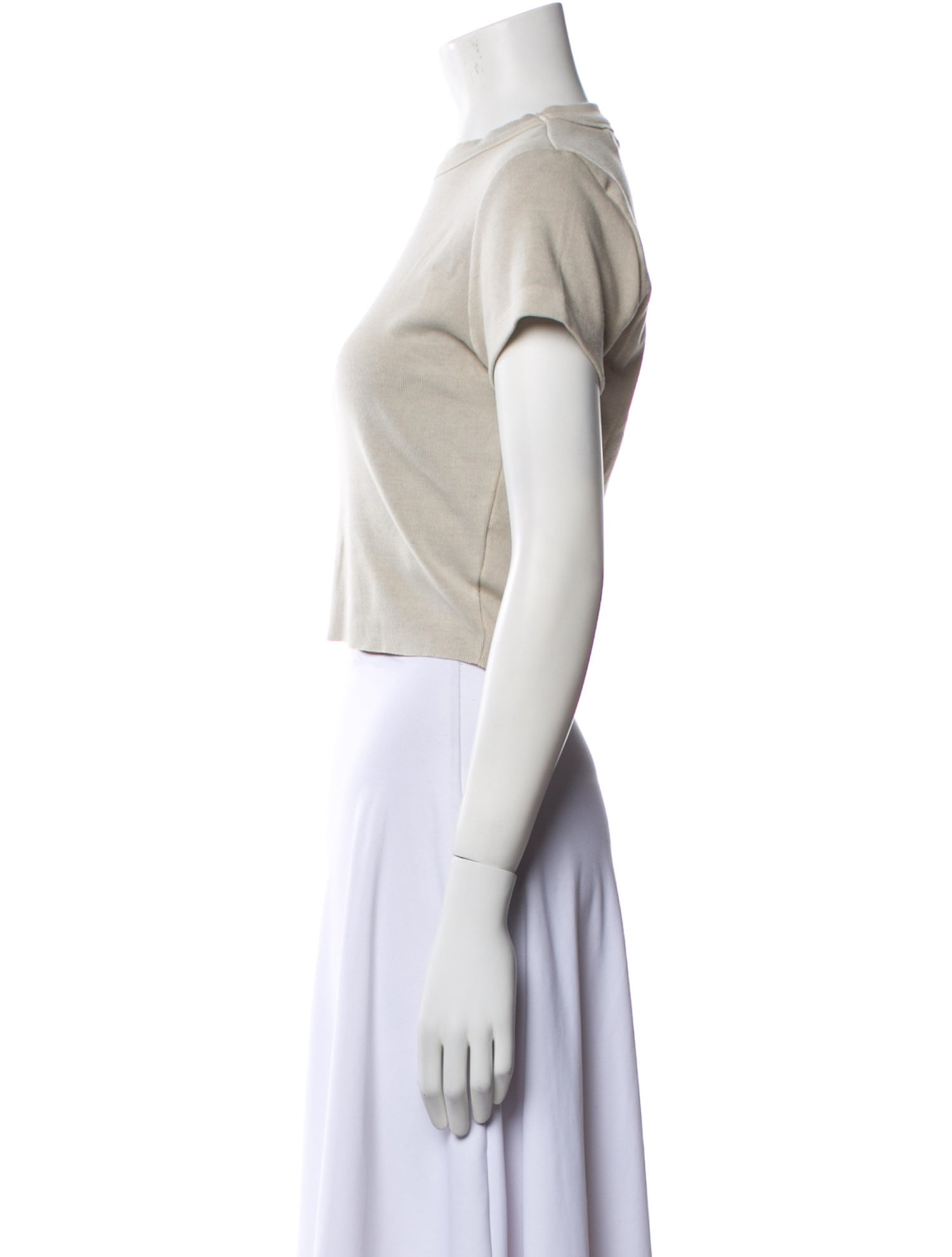 KITH Crew Neck Short Sleeve Crop Top