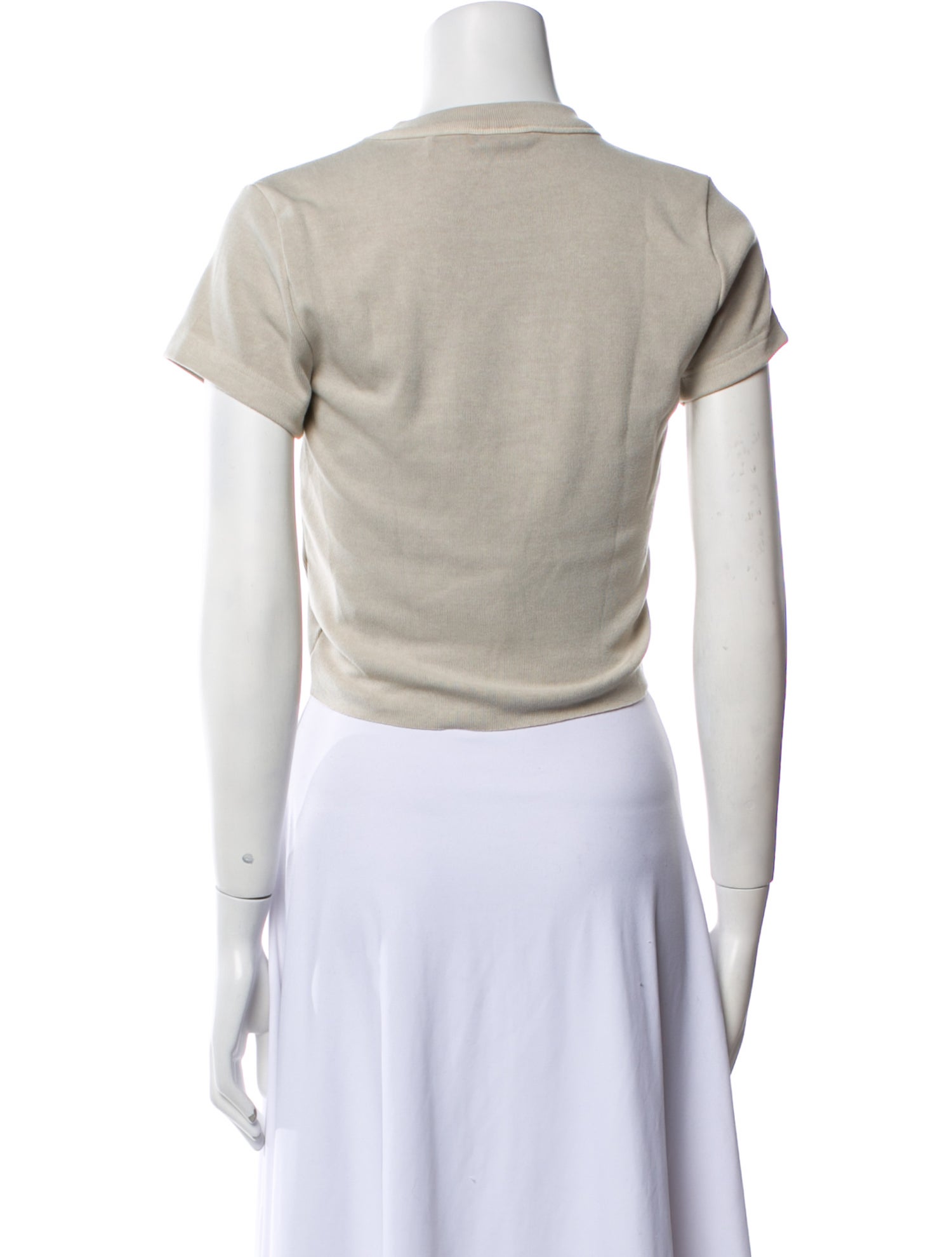 KITH Crew Neck Short Sleeve Crop Top