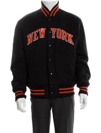 KITH New York Knicks Wool Varsity Jacket