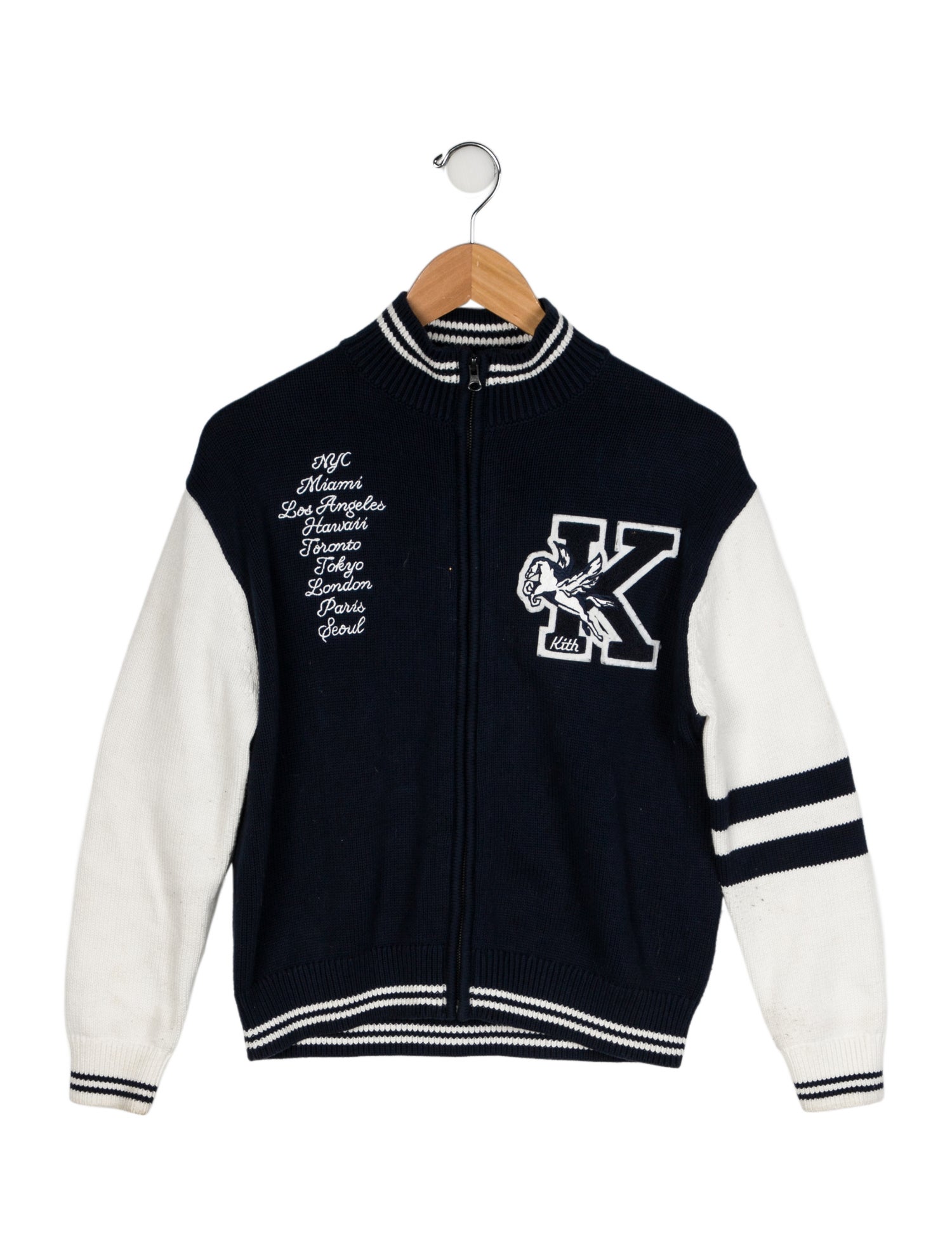 KITH Boys' Embroidered Logo Woven Jacket
