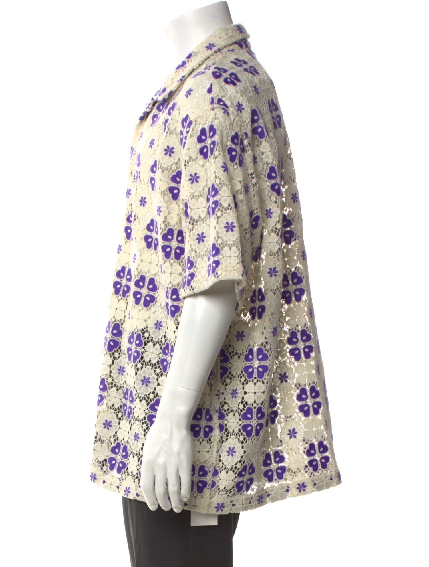 KITH Lace Pattern Short Sleeve Shirt