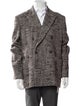 KITH Houndstooth Print Peacoat
