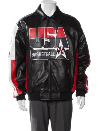 KITH Graphic Print Varsity Jacket