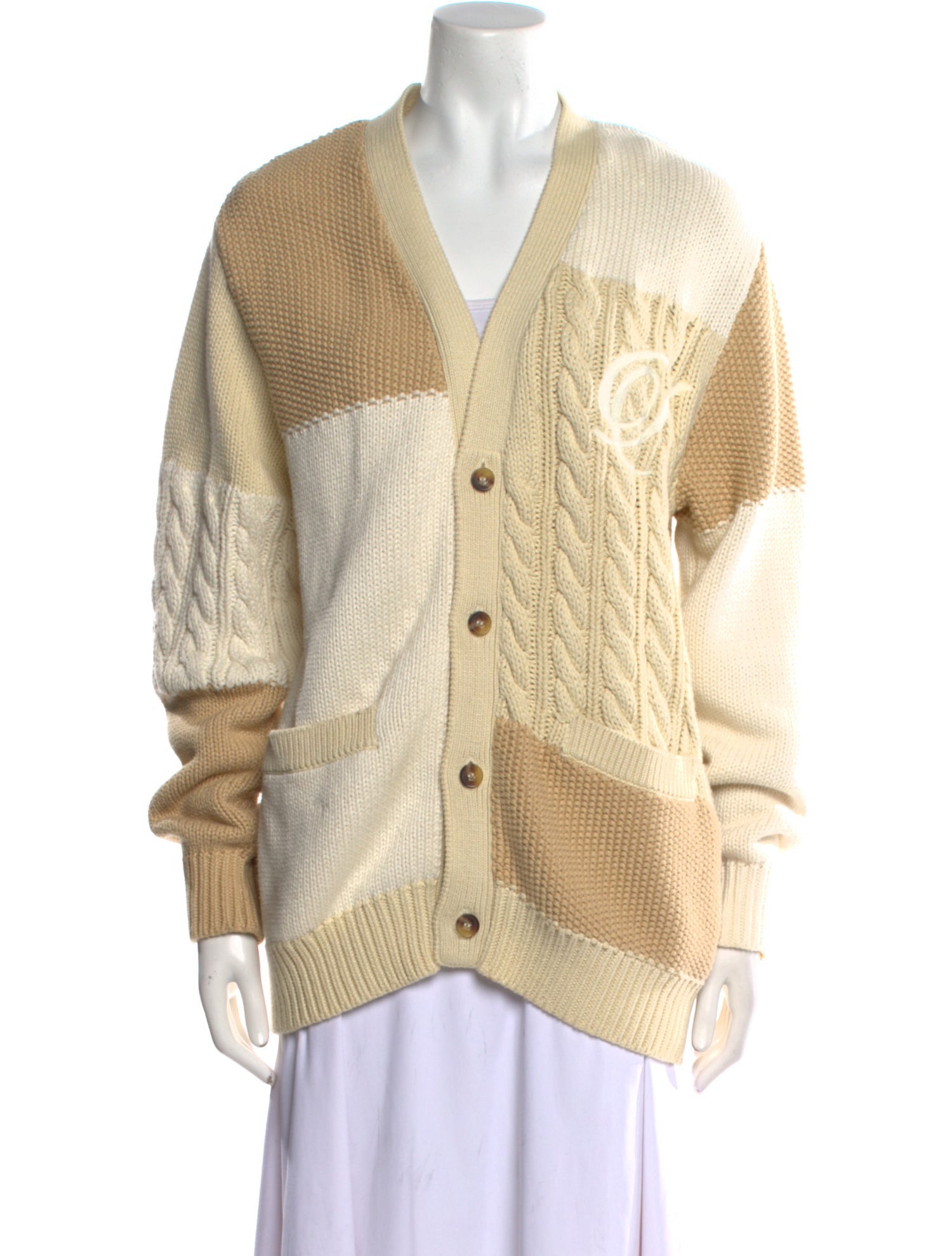 KITH Printed V-Neck Sweater