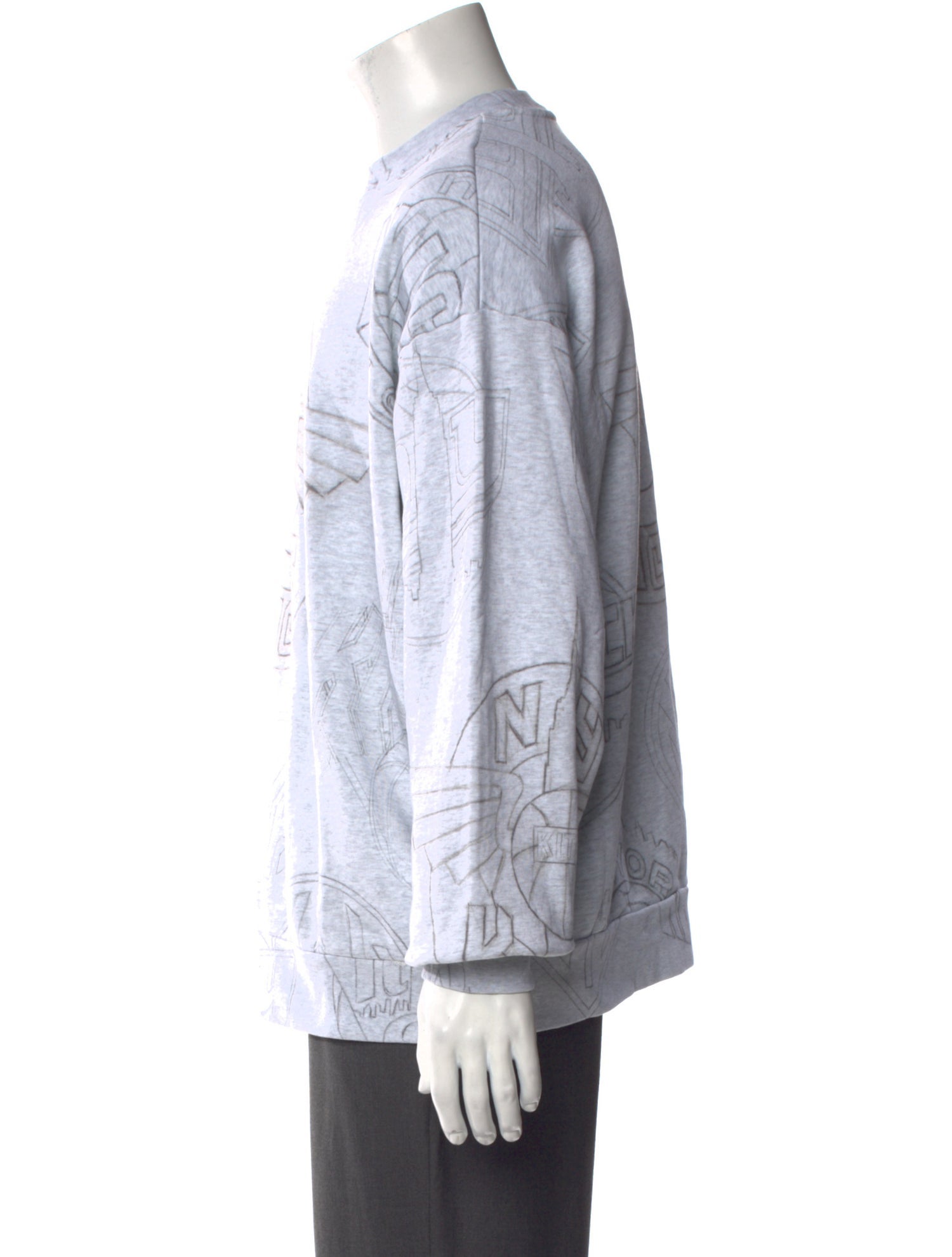 KITH Printed Crew Neck Sweatshirt