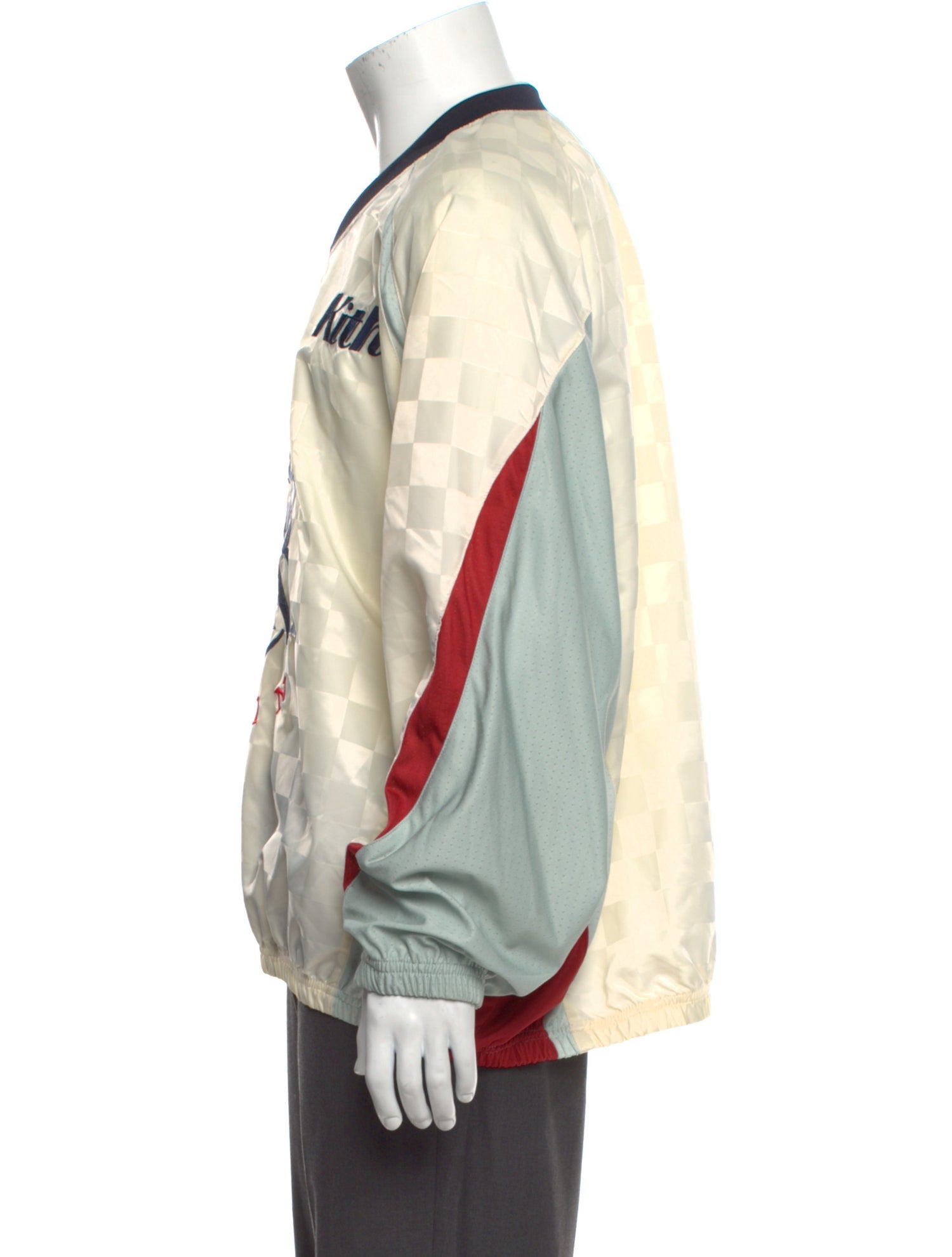 KITH Graphic Print V-Neck Sweatshirt