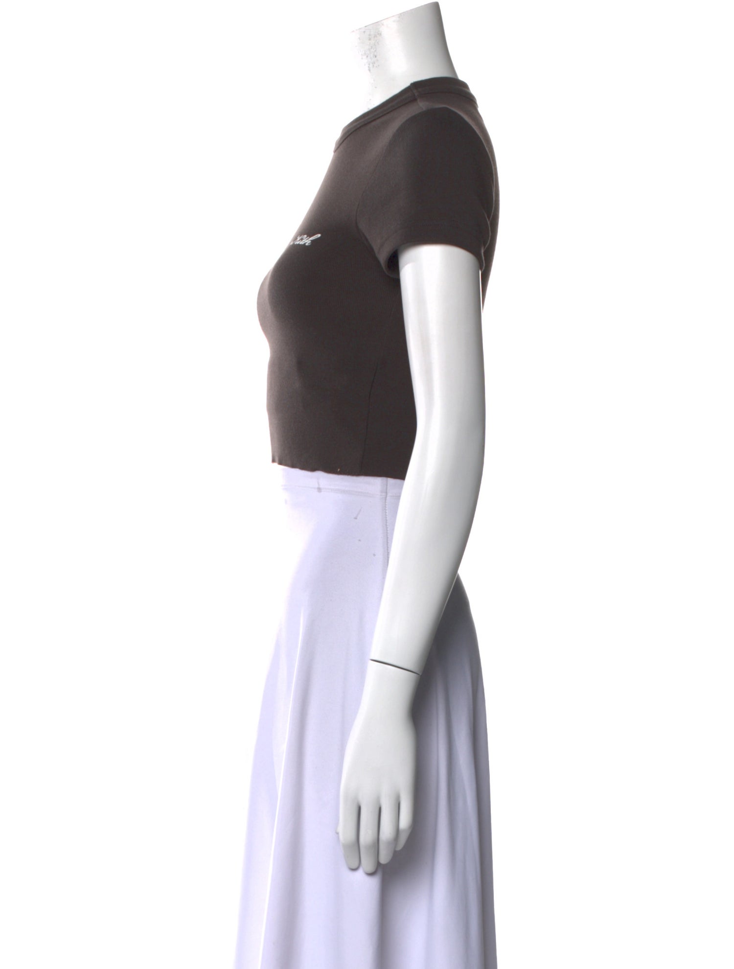 KITH Crew Neck Short Sleeve Crop Top