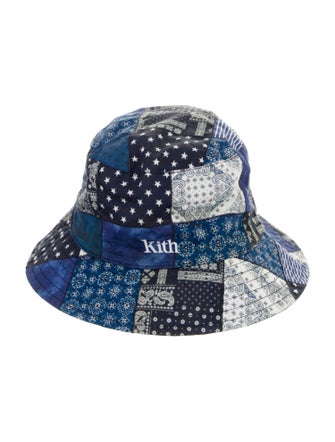 KITH Paisley Print Reversible Bucket Hat