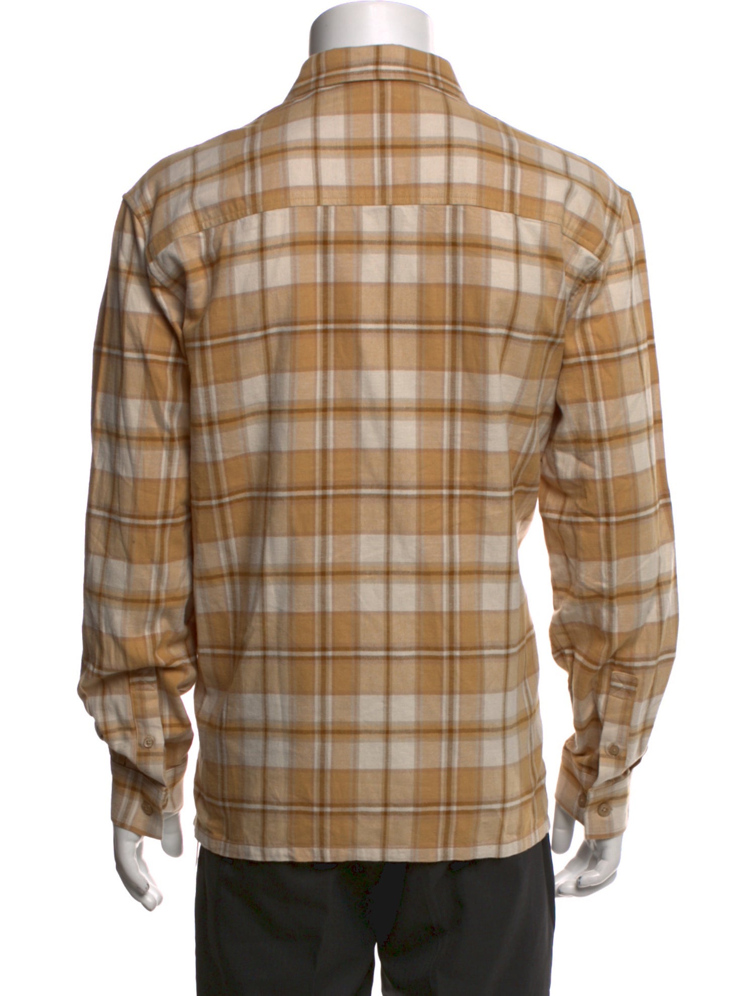 KITH Plaid Print Long Sleeve Shirt