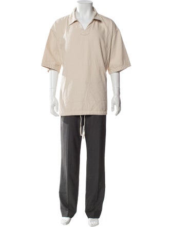 KITH V-Neck Short Sleeve Polo Shirt