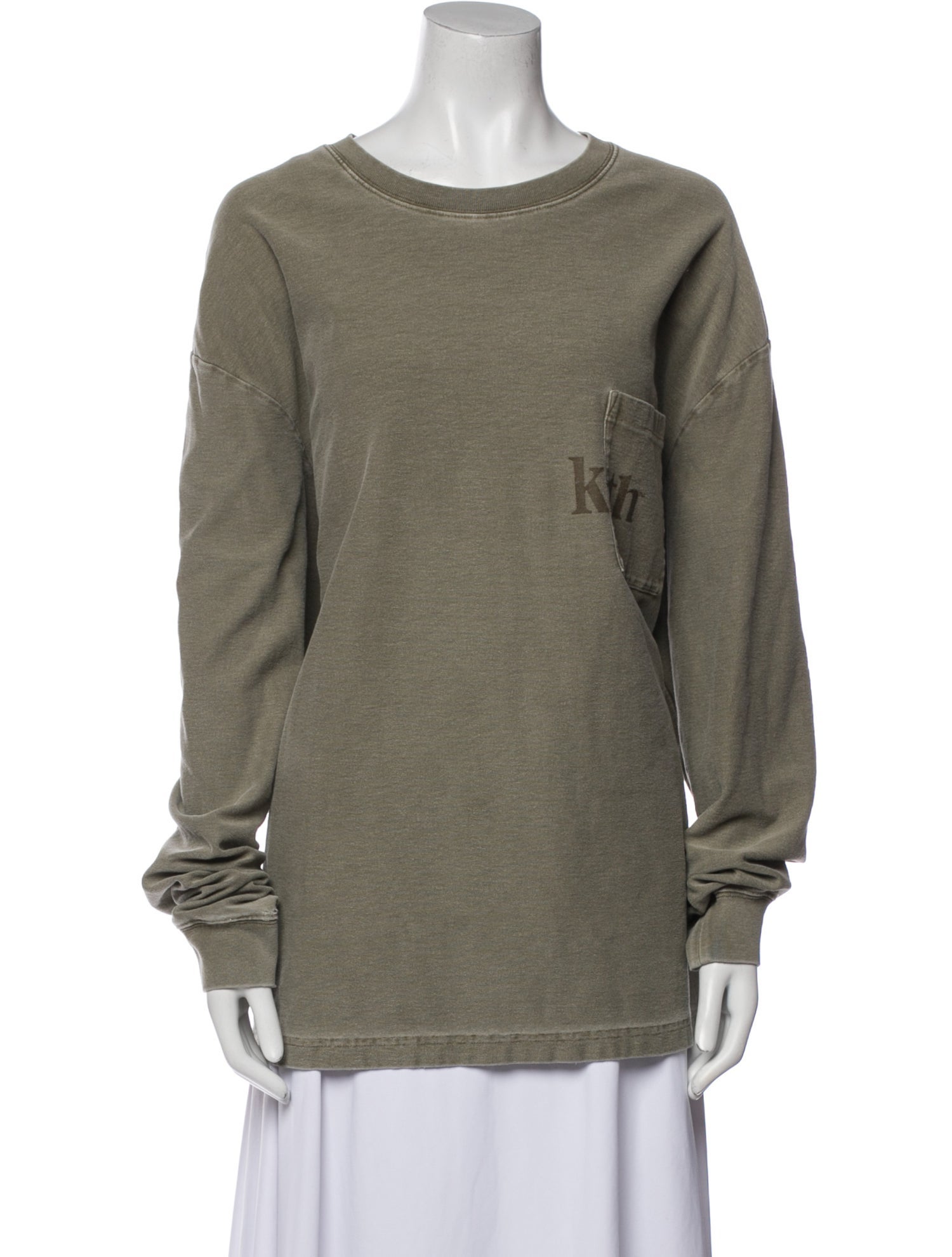 KITH Scoop Neck Long Sleeve Sweatshirt