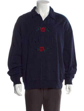 KITH Graphic Print Collar Sweatshirt
