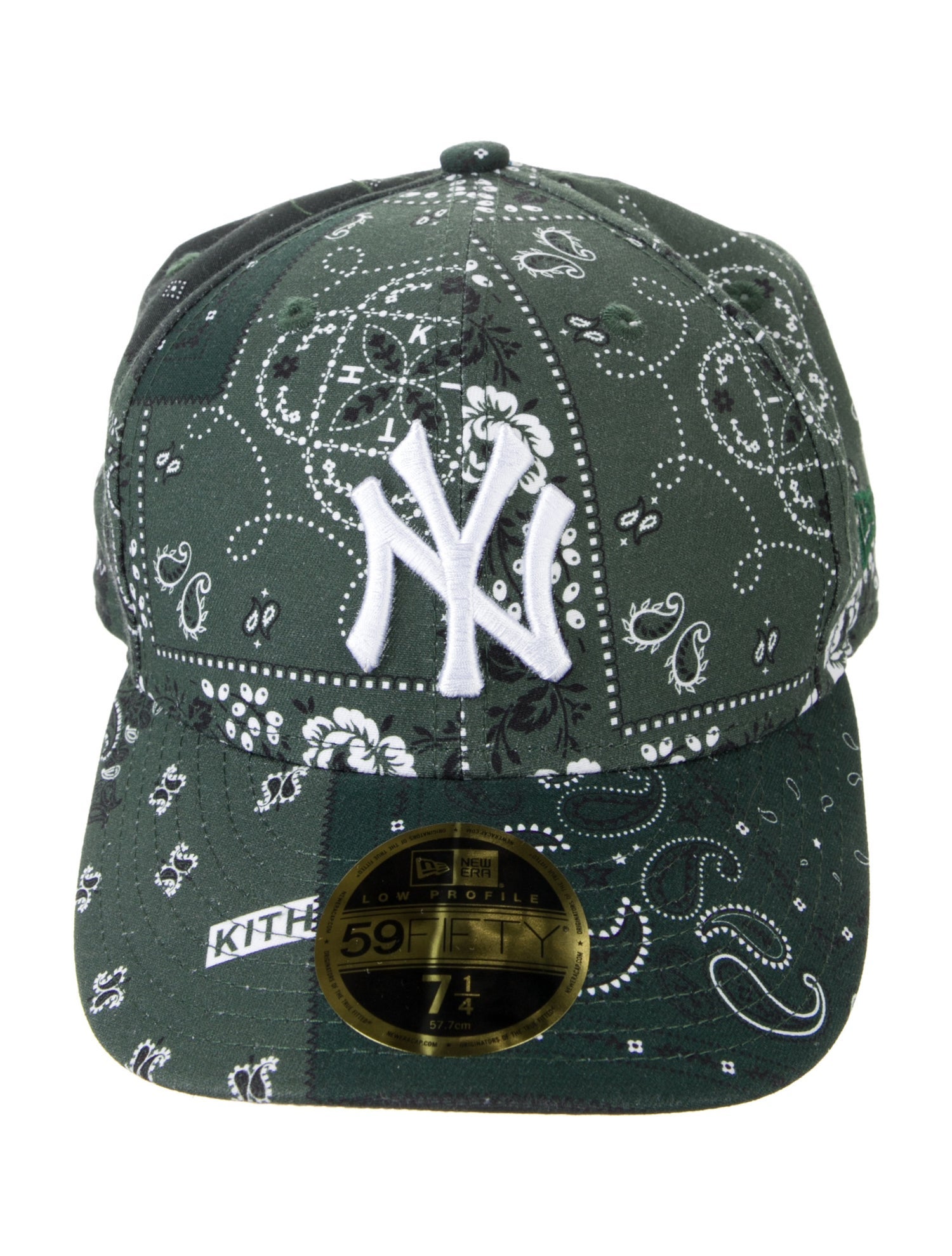 KITH Green Embroidered Baseball Cap
