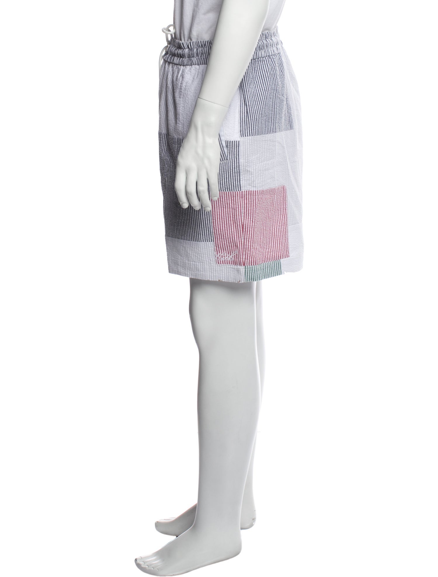 KITH Striped Jogger Shorts