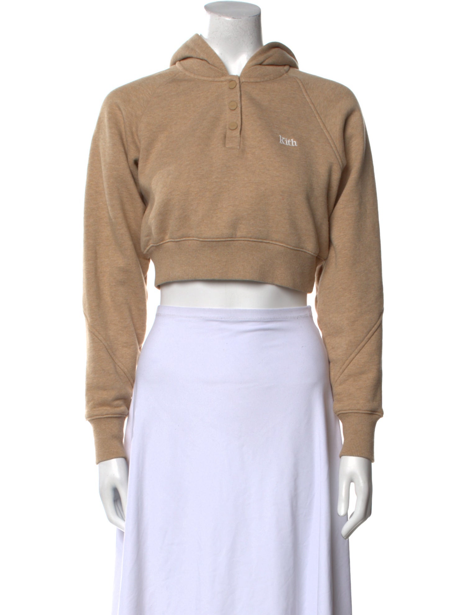 KITH Mock Neck Long Sleeve Sweatshirt