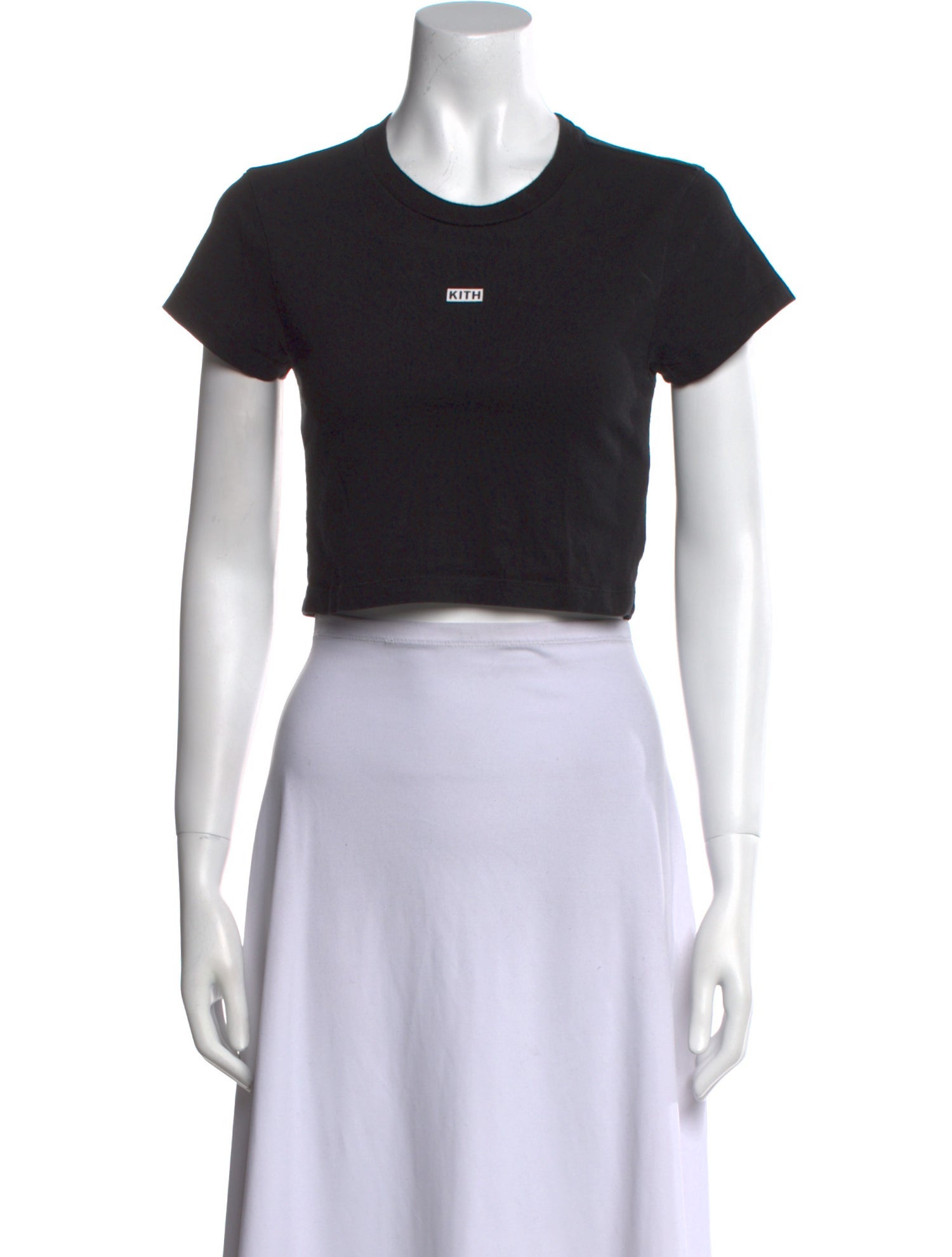 KITH Crew Neck Short Sleeve Crop Top