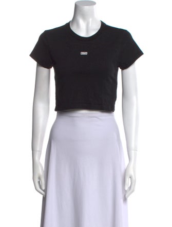 KITH Crew Neck Short Sleeve Crop Top