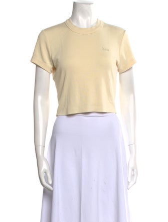 KITH Crew Neck Short Sleeve Crop Top