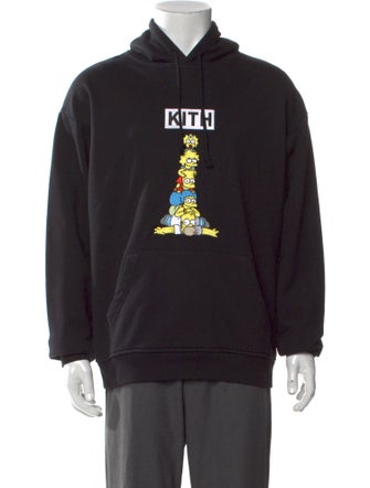 KITH Graphic Print Crew Neck Hoodie