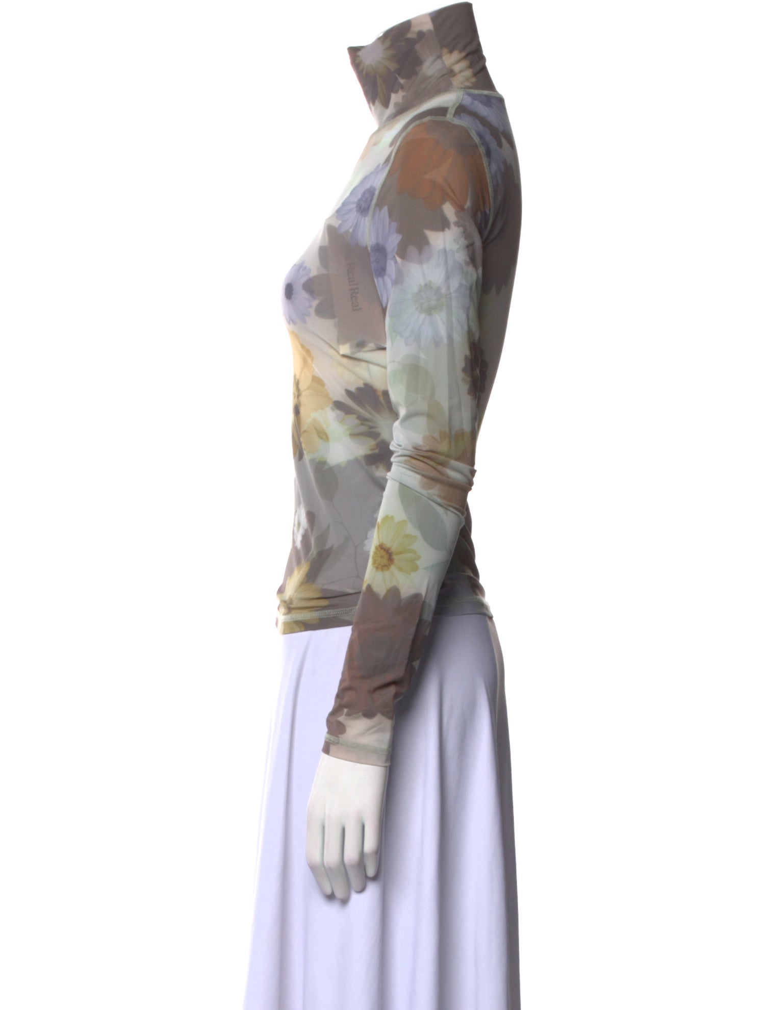 KITH Tie-Dye Print Turtleneck Sweatshirt