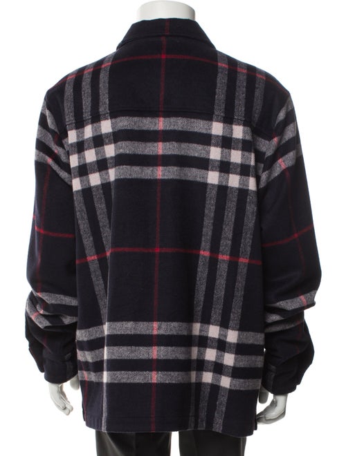 KITH Plaid Print Trucker Jacket