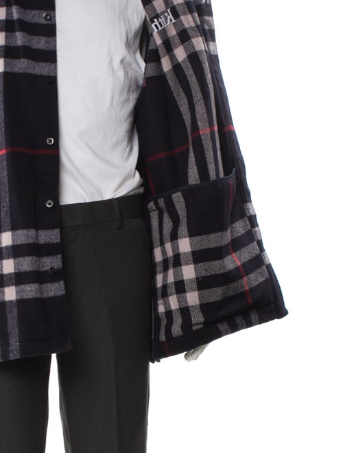 KITH Plaid Print Trucker Jacket