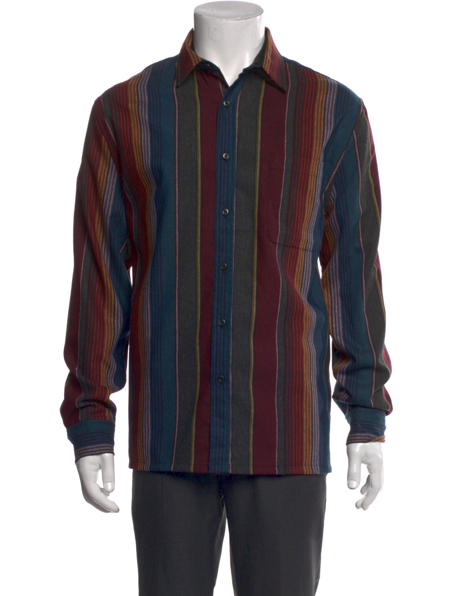 KITH Striped Long Sleeve Shirt