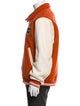 KITH Virgin Wool Colorblock Pattern Varsity Jacket