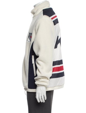 KITH Colorblock Pattern Varsity Jacket