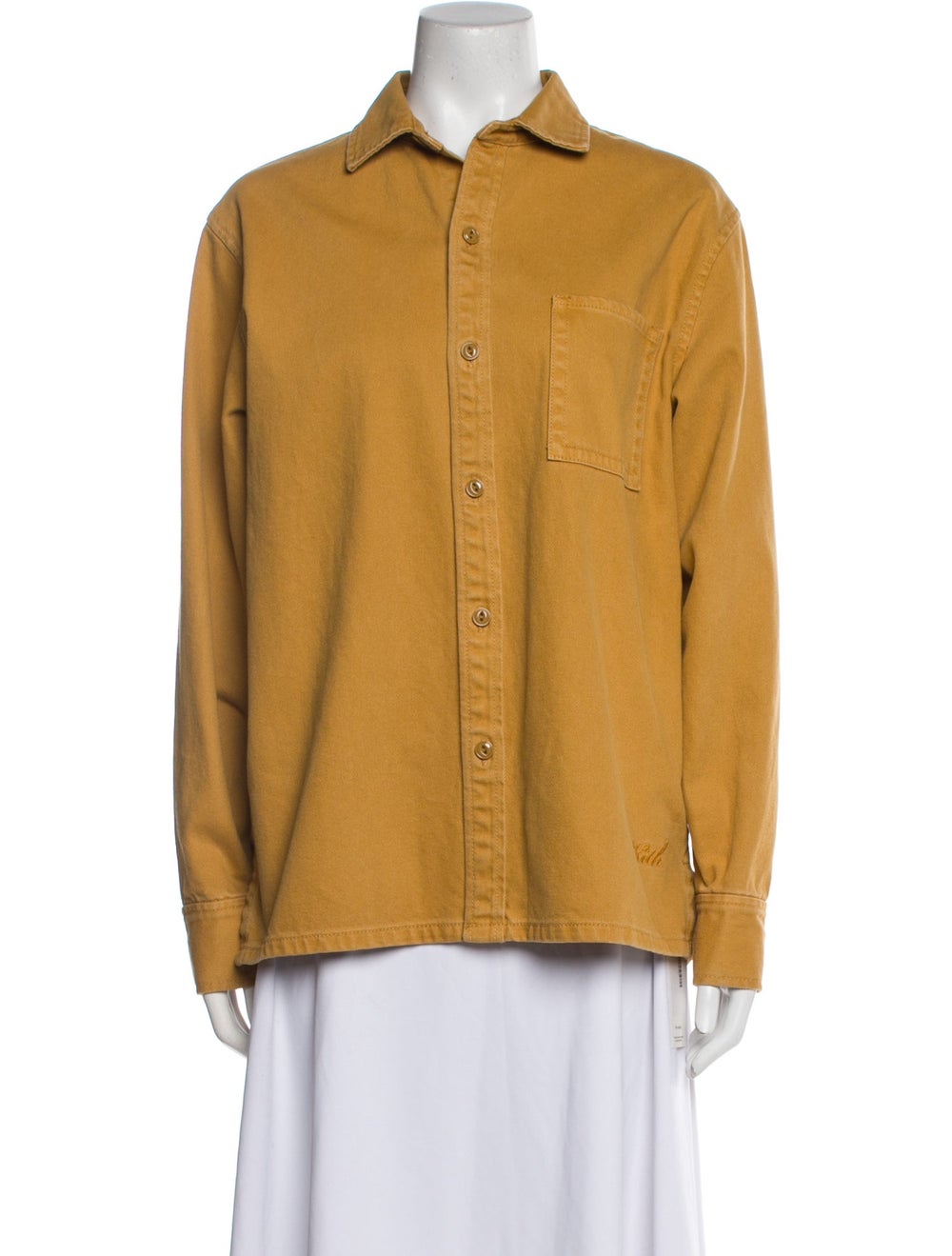 Kith Jacket Neutrals Pointed Collar Patch Pockets… - image 1