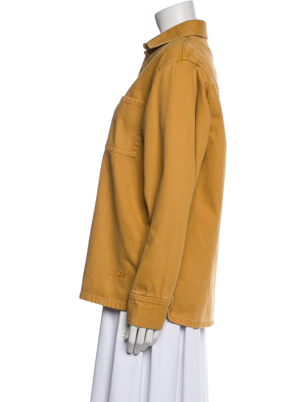 Kith Jacket Neutrals Pointed Collar Patch Pockets… - image 2