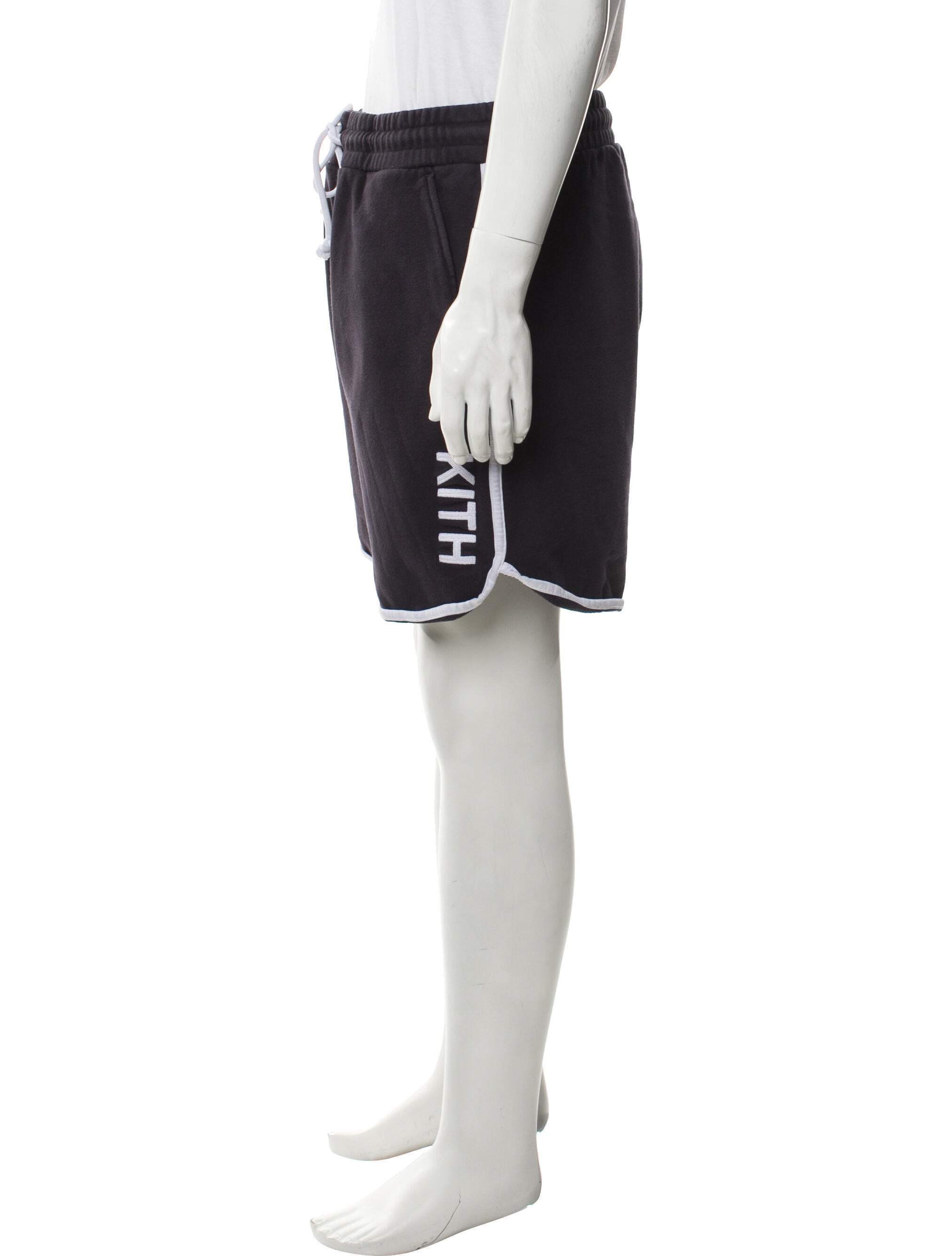 KITH Striped Jogger Shorts