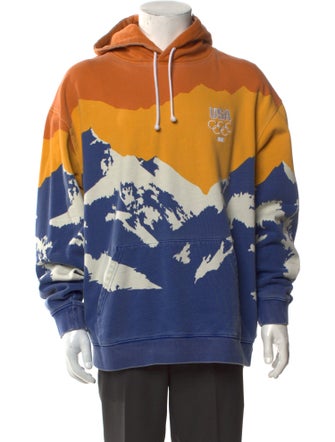 KITH Printed Mock Neck Hoodie