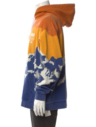 KITH Printed Mock Neck Hoodie