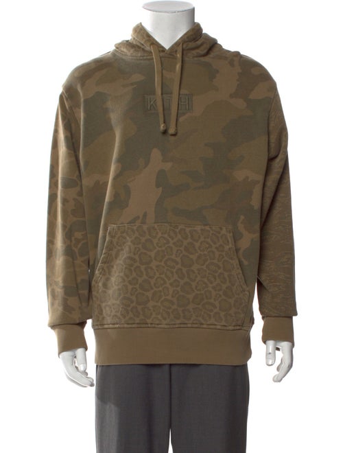 KITH Camouflage Print Crew Neck Hoodie