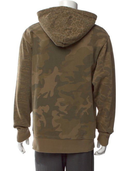 KITH Camouflage Print Crew Neck Hoodie
