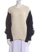 KITH Colorblock Pattern Scoop Neck Sweater